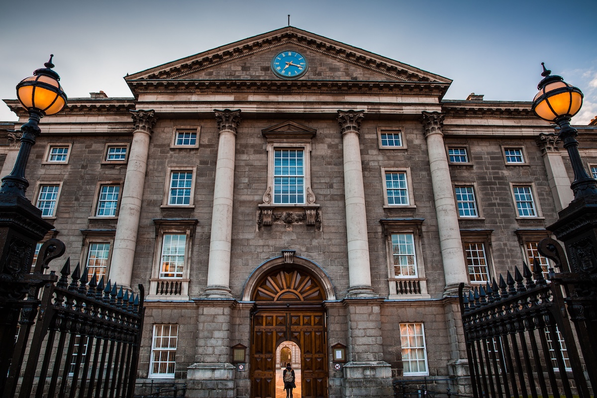 Trinity College Dublin entrance